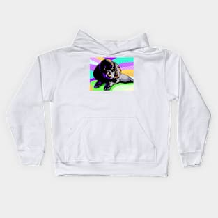 Dog 154 Dachshund Kids Hoodie